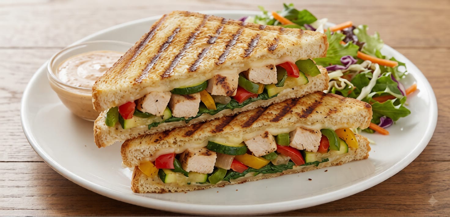 Chicken & Veggies Sandwich