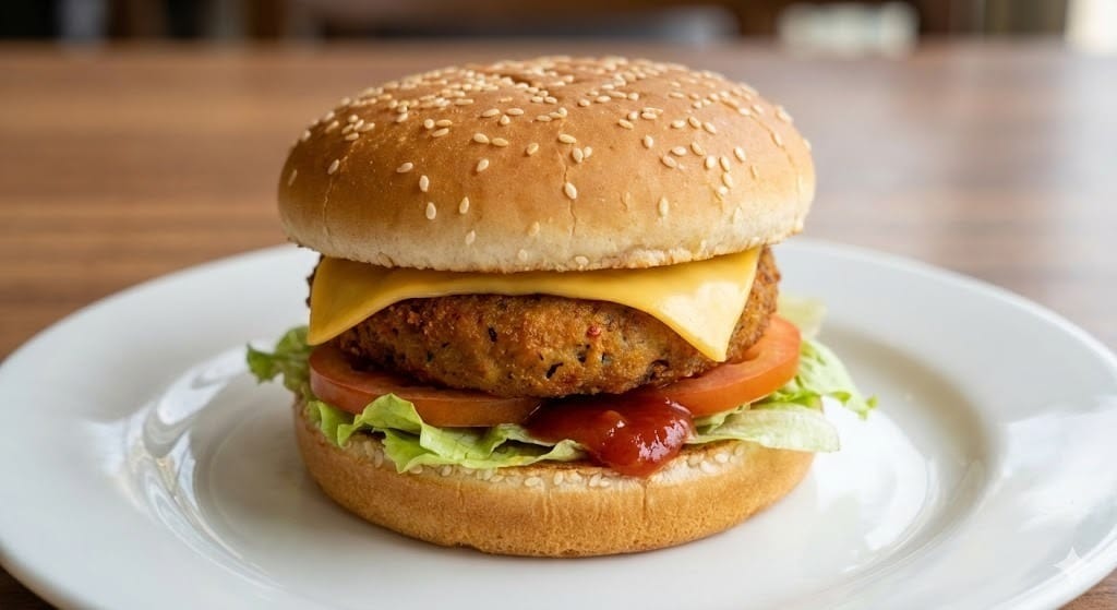 Chicken Shami Burger