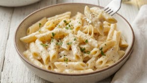 White Sauce Pasta Yummy